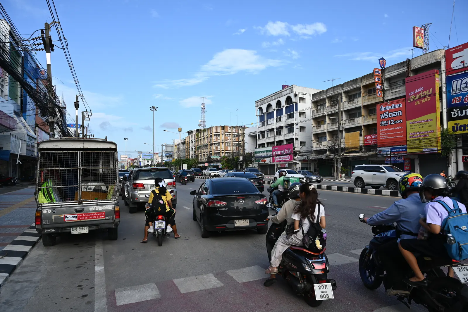 Rental car & motorcycle, Pattaya