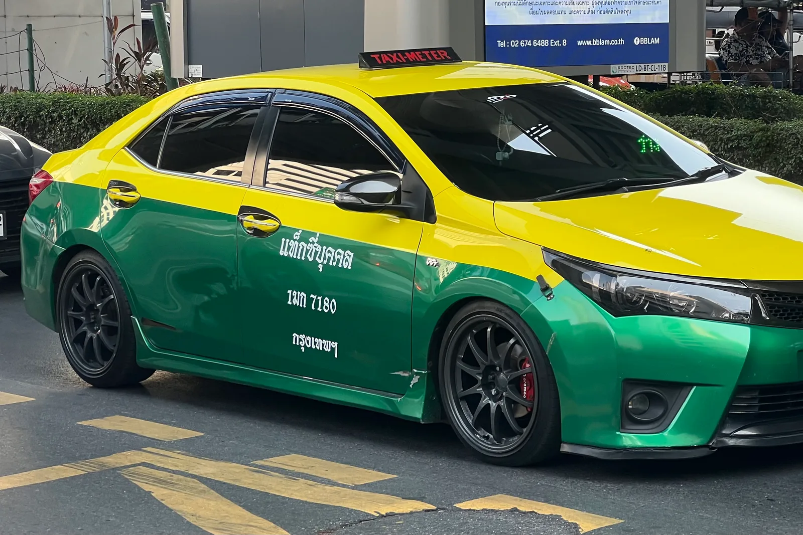 Taxi & Grab - the default, Pattaya