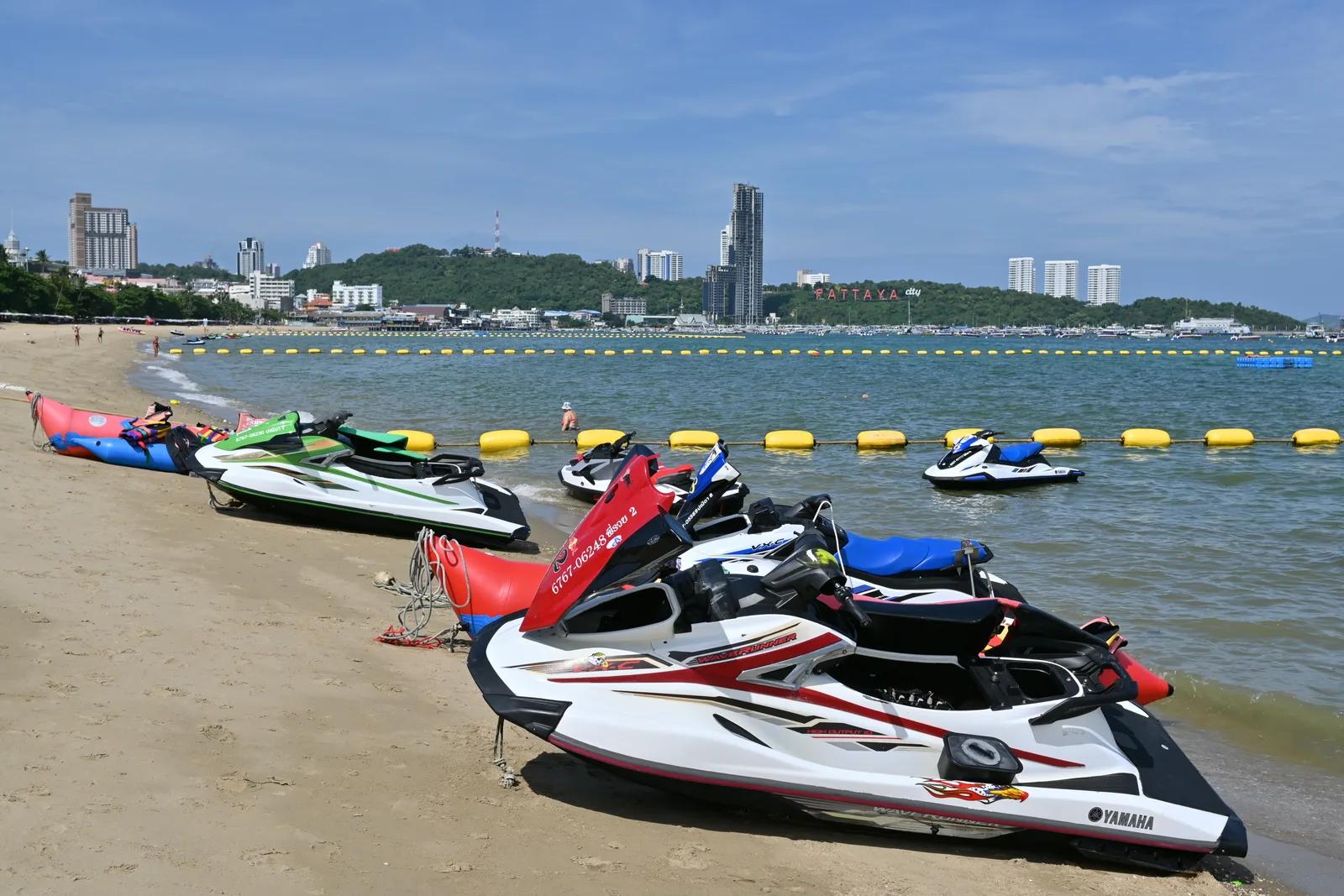 Water sports on the bay, Pattaya