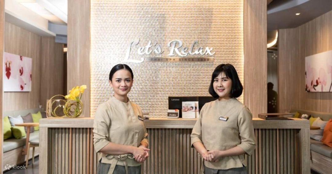 Wellness lounge at Let's Relax Spa Terminal 21 Pattaya