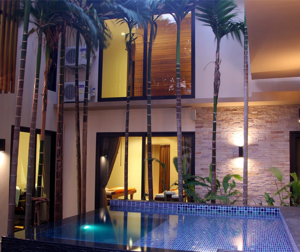 Wellness lounge at 7 Spa Luxury Pattaya