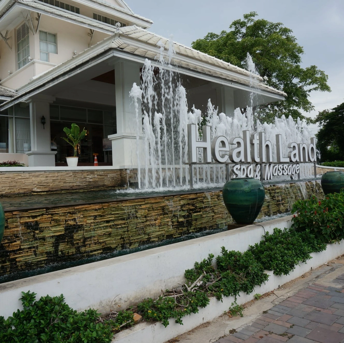 Relaxation area at Health Land North Pattaya