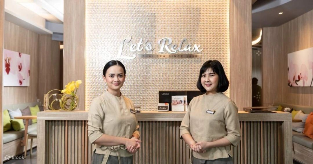 Wellness lounge at Let's Relax Spa Terminal 21 Pattaya