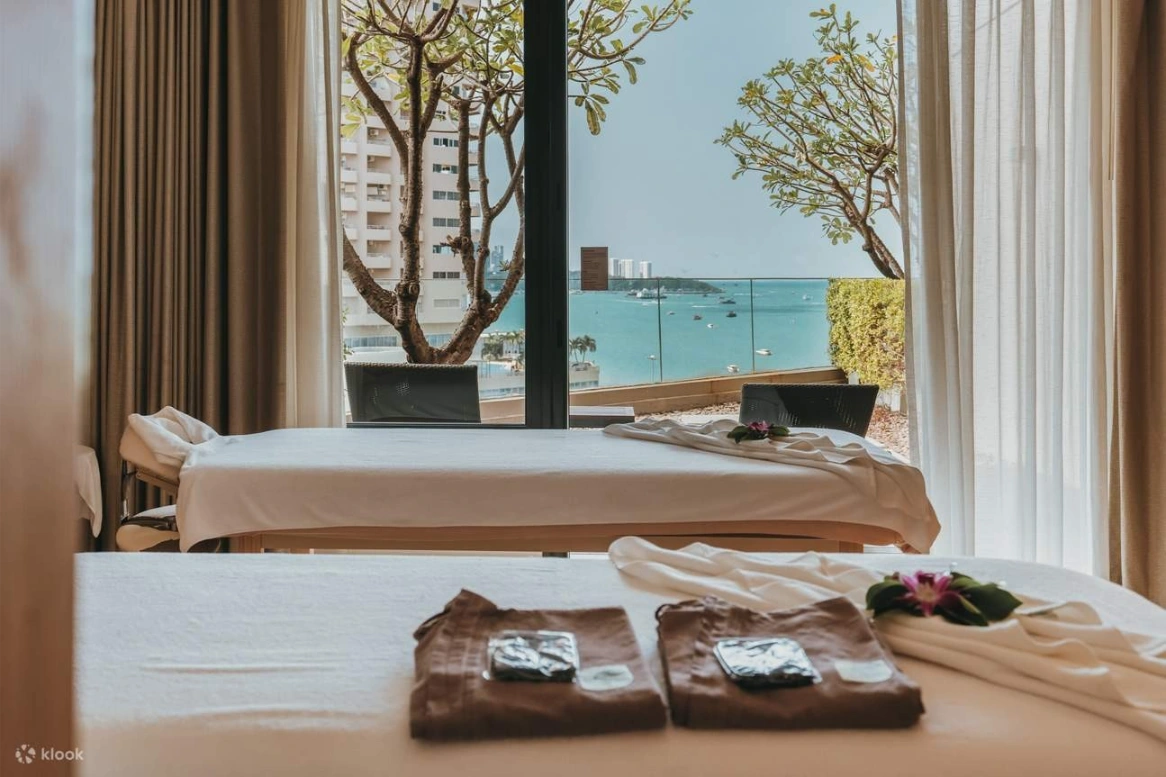 Relaxation area at Tea Tree Spa Pattaya